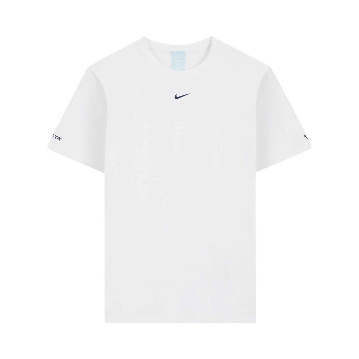 Футболка с короткими рукавами Nike x NOCTA, цвет Белый/Синий Void 
Футболка с короткими рукавами Nike x NOCTA, цвет Белый/Синий Void