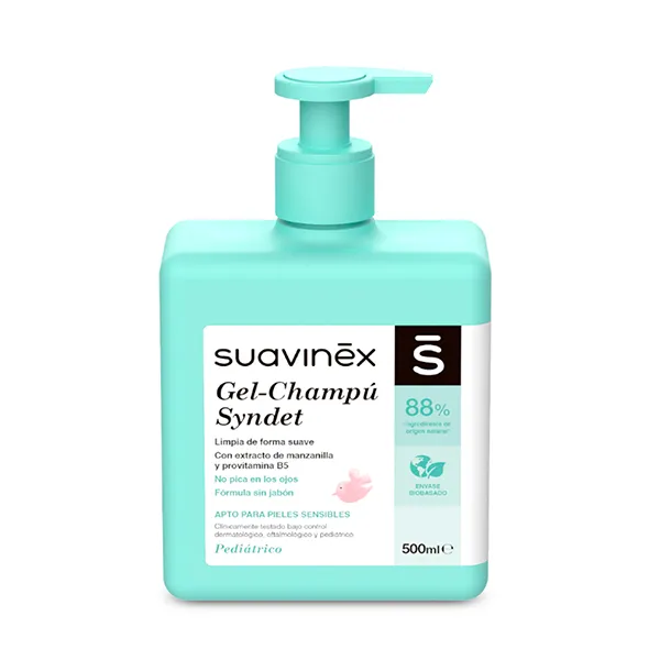 Гель и шампунь Gel-Champú Syndet Suavinex, 500 ml
Гель и шампунь Gel-Champú Syndet Suavinex, 500 ml