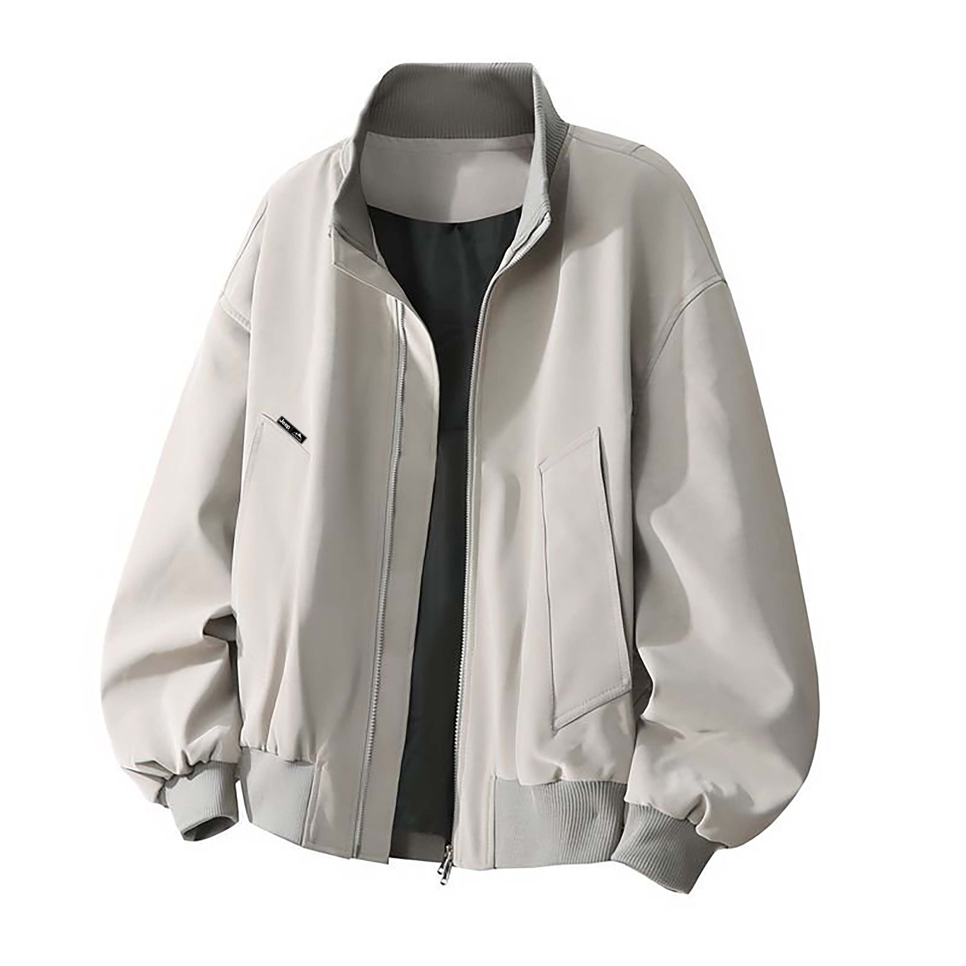 Кожаная куртка Unisex Stand Collar Moderate Jeep, светло-серый
Кожаная куртка Unisex Stand Collar Moderate Jeep, светло-серый