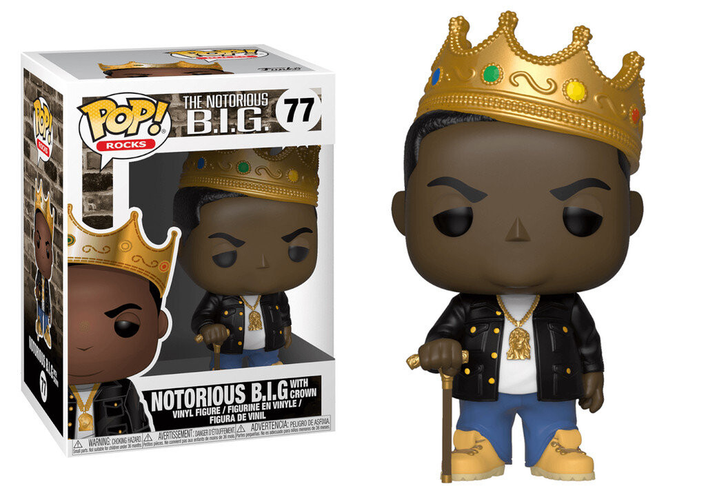 Фигурка Funko POP, Винил, Звезда, Notorious B.I.G. Funko POP!
Фигурка Funko POP, Винил, Звезда, Notorious B.I.G. Funko POP!