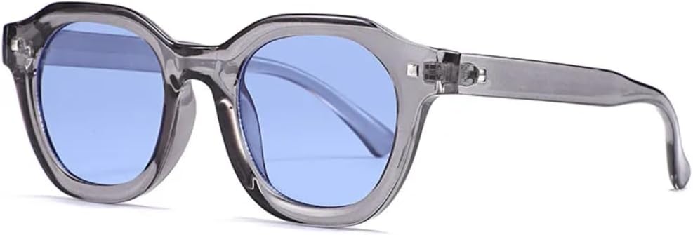 Роскошные солнцезащитные очки большого размера с поляризацией для женщин и мужчин, винтажные, в стиле панк, хип-хоп, с заклепками, солнцезащитные очки UV400 SZVVBKK, Gray Blue
Роскошные солнцезащитные очки большого размера с поляризацией для женщин и мужчин, винтажные, в стиле панк, хип-хоп, с заклепками, солнцезащитные очки UV400 SZVVBKK, Gray Blue