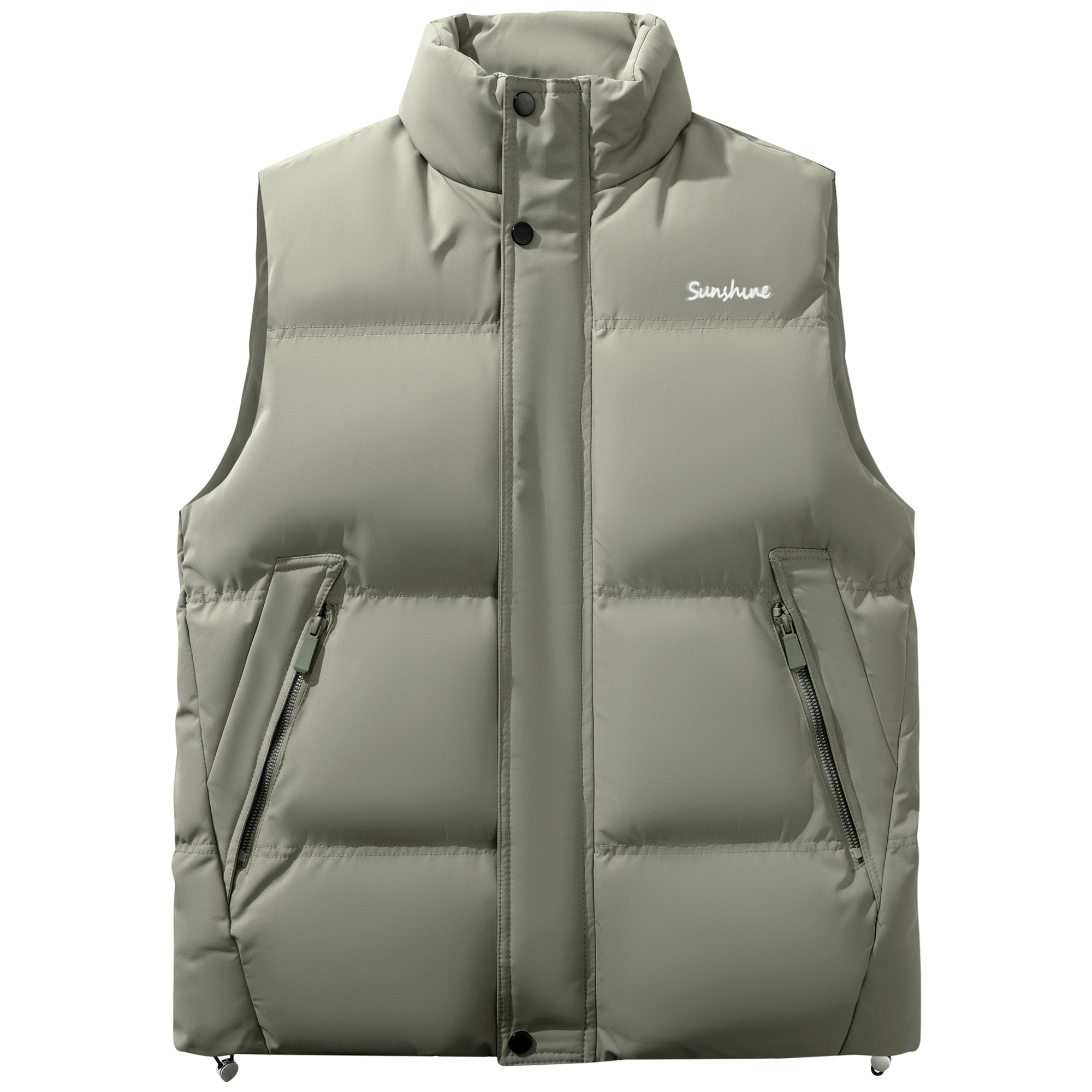 Женская безрукавка со стойкой в стиле умеренного рабочего стиля WARRIOR, серый зеленый
Женская безрукавка со стойкой в стиле умеренного рабочего стиля WARRIOR, серый зеленый