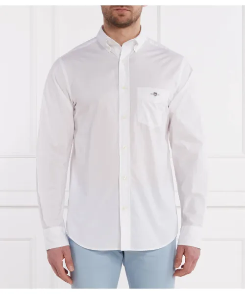 Рубашка из поплина Regular fit Gant, белый
Рубашка из поплина Regular fit Gant, белый