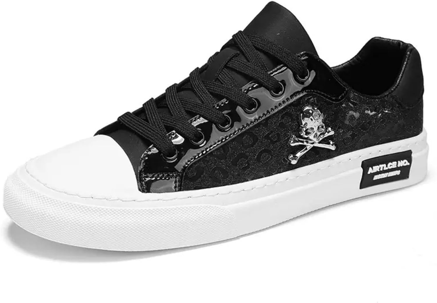 Мужские повседневные кроссовки MACEFIL, модные панк, противоскользящие, удобные для ходьбы, уличная мода, черный
Мужские повседневные кроссовки MACEFIL, модные панк, противоскользящие, удобные для ходьбы, уличная мода, черный