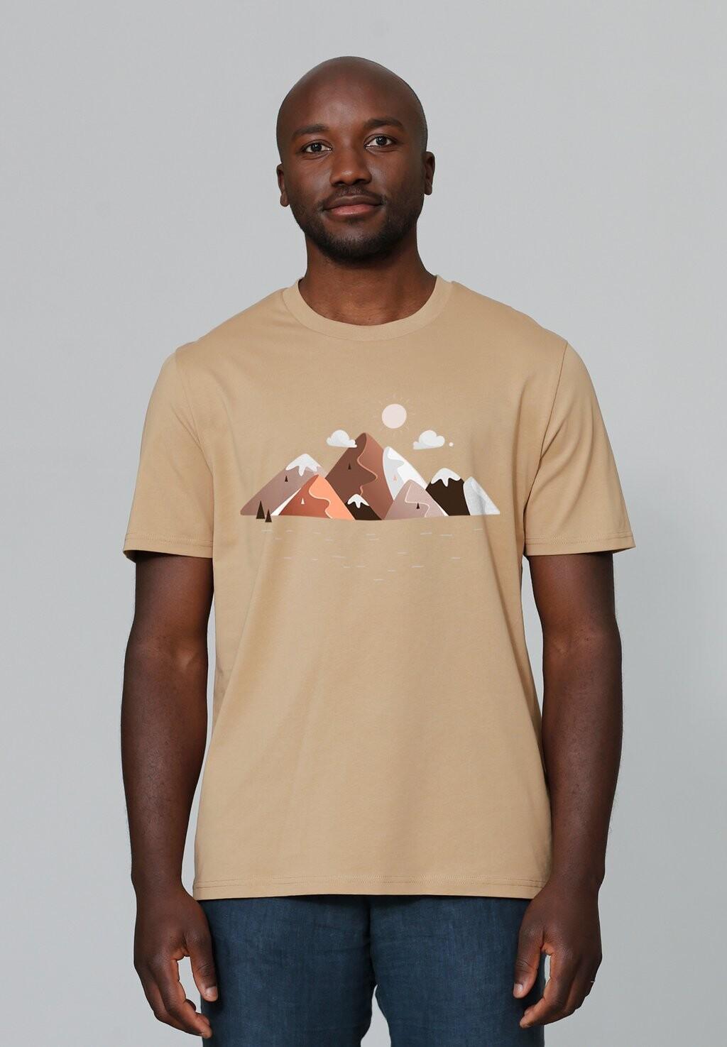 Футболка с принтом MOUNTAINS MOON watapparel, бежевый
Футболка с принтом MOUNTAINS MOON watapparel, бежевый