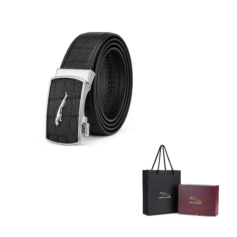 JAGUAR Мужской ремень из оленьей кожи, Black
JAGUAR Мужской ремень из оленьей кожи, Black