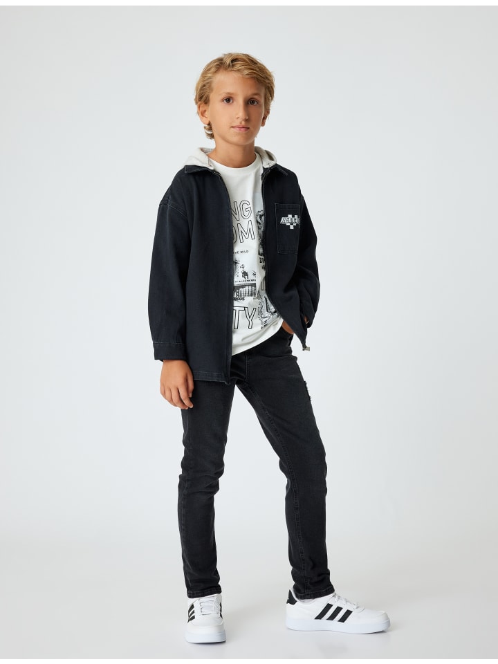 KOTON Черная куртка
KOTON Черная куртка