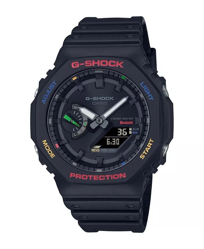 Мужские аналоговые цифровые часы из черной смолы, 45,5 мм, GAB2100FC-1A G-Shock, черный
Мужские аналоговые цифровые часы из черной смолы, 45,5 мм, GAB2100FC-1A G-Shock, черный