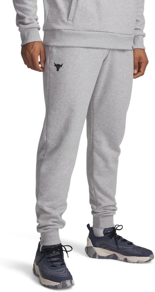 Мужские флисовые джоггеры Project Rock от Under Armour, (011) Mod Gray Medium Heather/Black
Мужские флисовые джоггеры Project Rock от Under Armour, (011) Mod Gray Medium Heather/Black