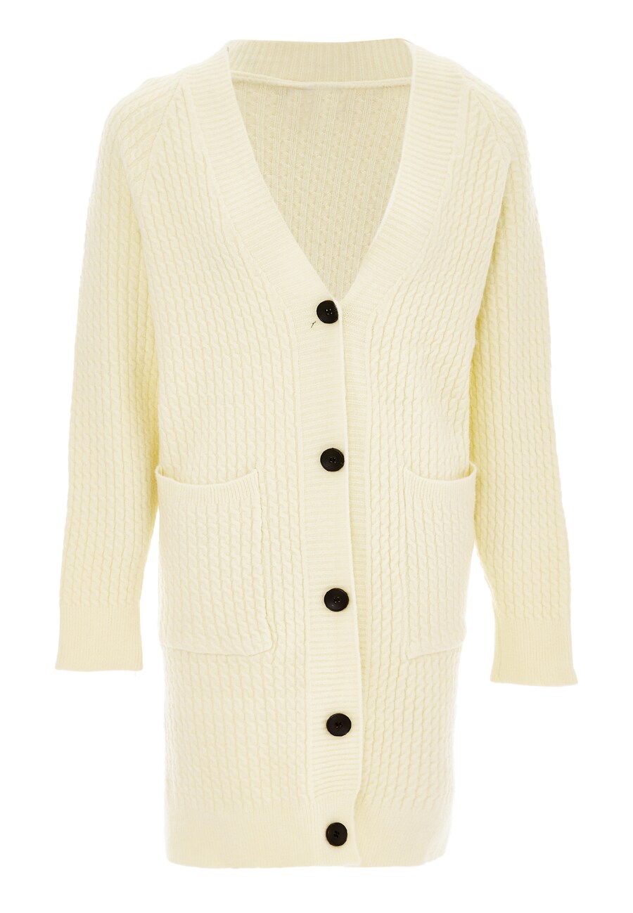 Вязаный кардиган RISA, Wool White
Вязаный кардиган RISA, Wool White