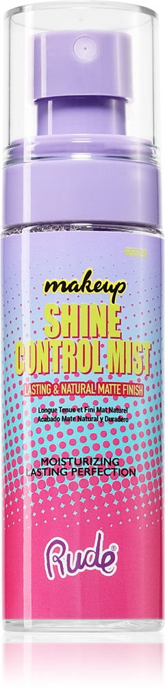 Shine Control Mist - спрей для фиксации макияжа, контролирующий жирность кожи Rude Cosmetics, 60 мл
Shine Control Mist - спрей для фиксации макияжа, контролирующий жирность кожи Rude Cosmetics, 60 мл