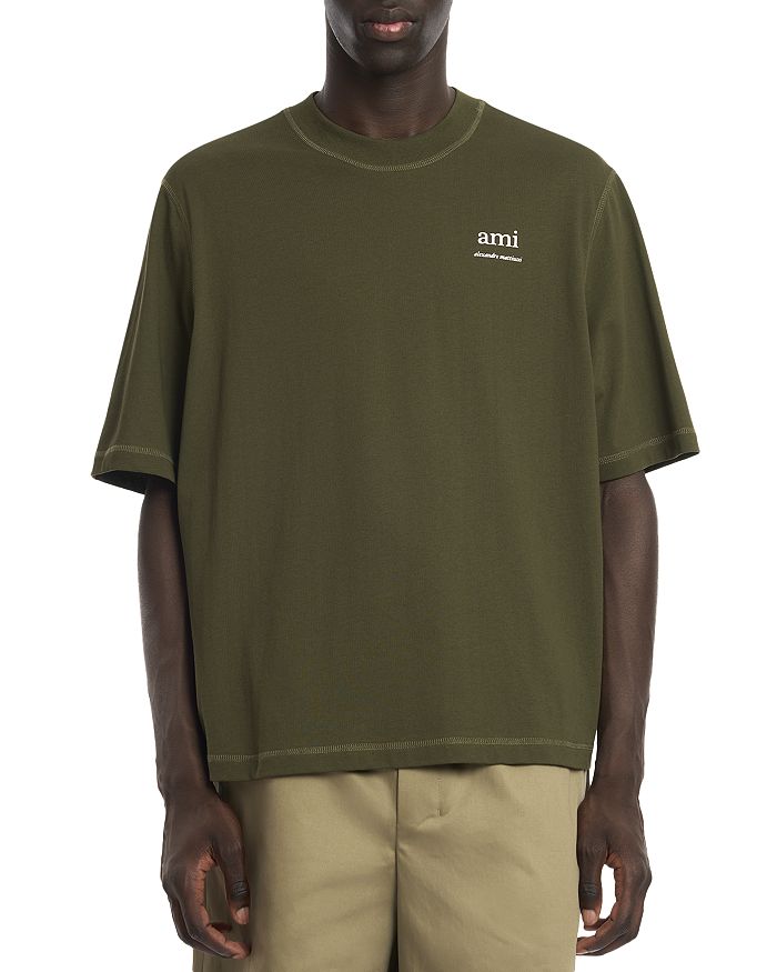 Футболка оверсайз AMI, зеленый
Футболка оверсайз AMI, зеленый