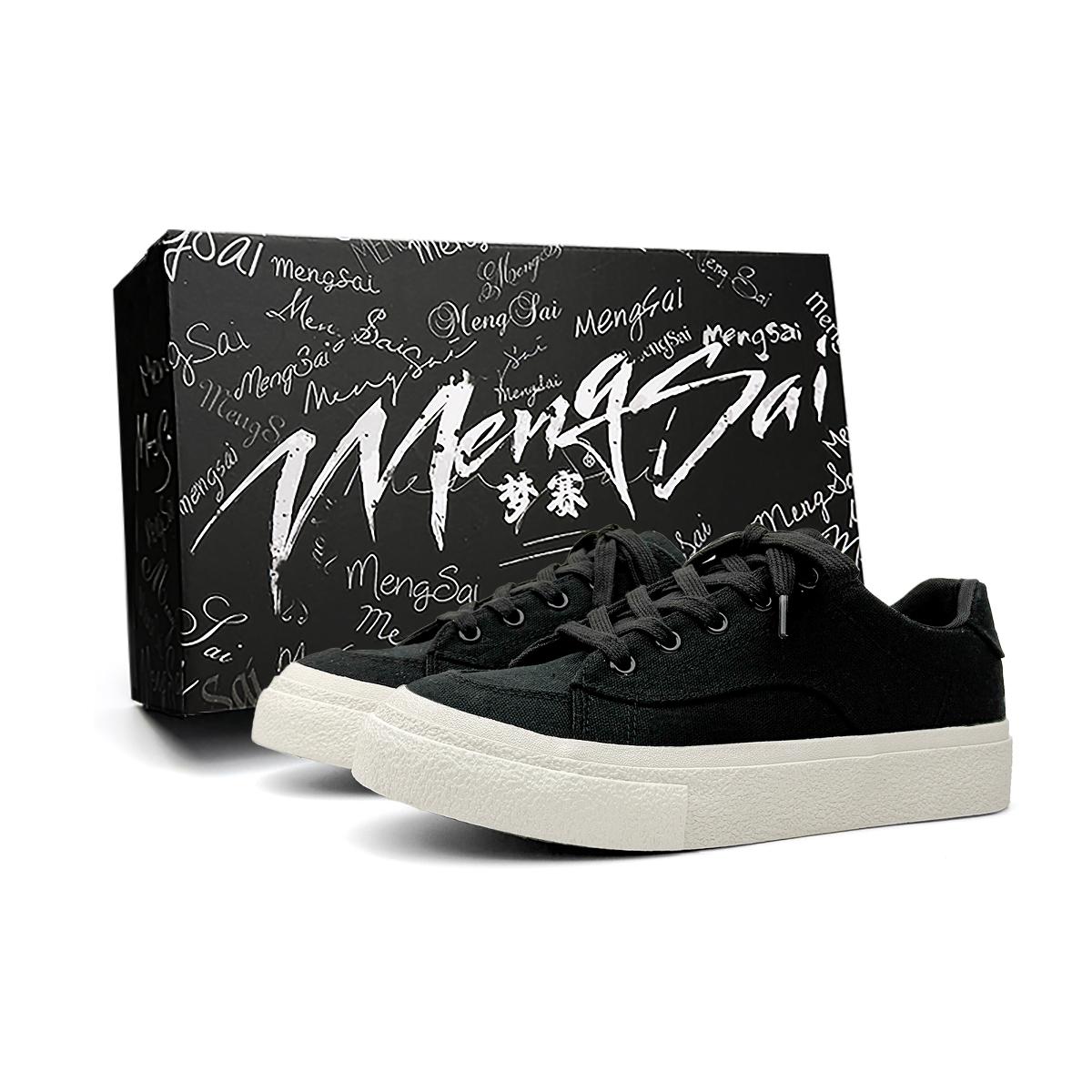 Mengsai Низкие, амортизирующие, износостойкие мужские кроссовки для скейтбординга, черные
Mengsai Низкие, амортизирующие, износостойкие мужские кроссовки для скейтбординга, черные