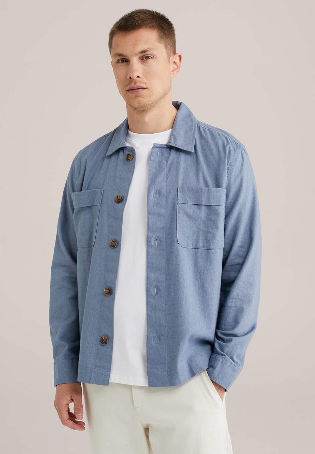 Легкая куртка WE Fashion, синий 
Легкая куртка WE Fashion, синий