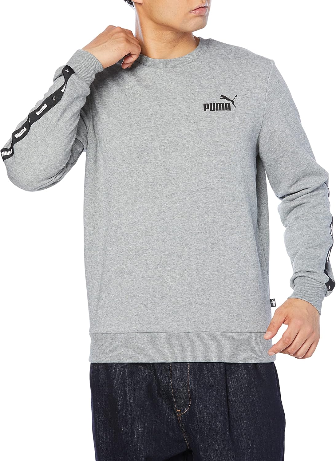 Мужская толстовка Puma 849562, с круглым вырезом и лентой ESS+, толстовка с круглым вырезом, серый
Мужская толстовка Puma 849562, с круглым вырезом и лентой ESS+, толстовка с круглым вырезом, серый