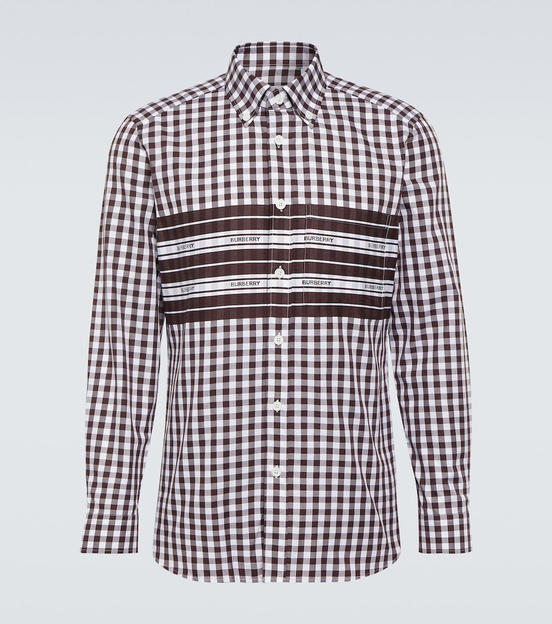 Рубашка из хлопкового поплина в клетку с логотипом Burberry, мультиколор
Рубашка из хлопкового поплина в клетку с логотипом Burberry, мультиколор