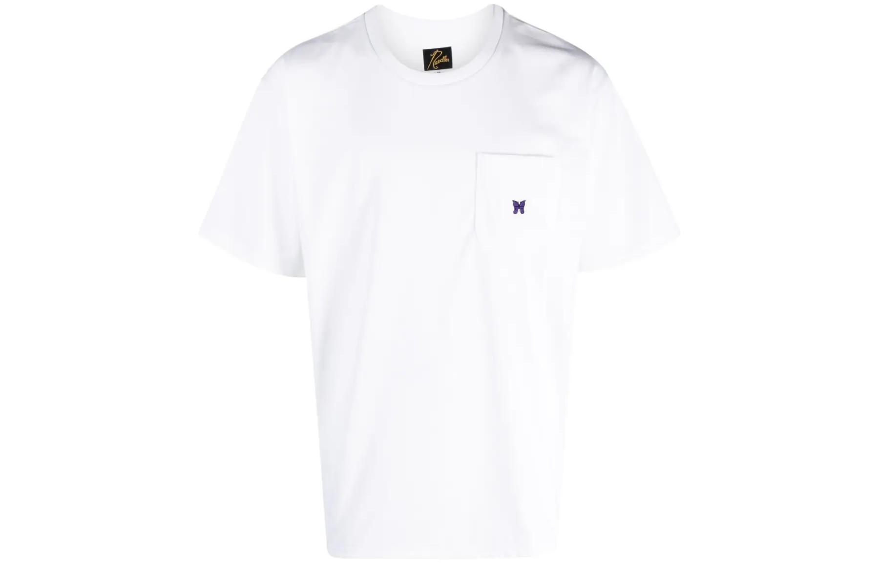 Футболка белая с вышивкой бабочки Needles
Футболка белая с вышивкой бабочки Needles