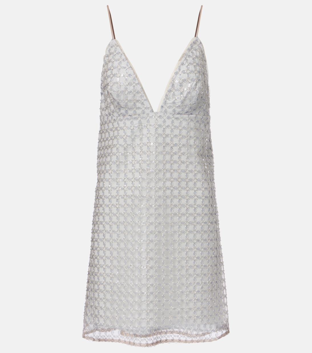 Мини-платье с бисером Rotate, Doeskin (Beige)
Мини-платье с бисером Rotate, Doeskin (Beige)