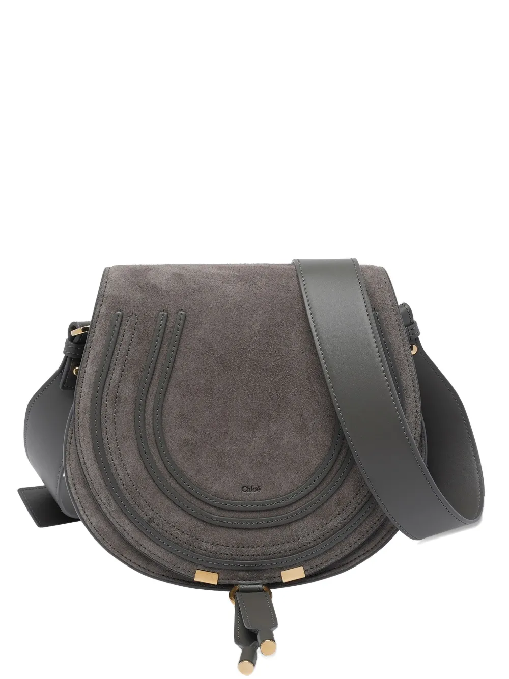 Сумка через плечо Marcie из замши Chloé, серый
Сумка через плечо Marcie из замши Chloé, серый