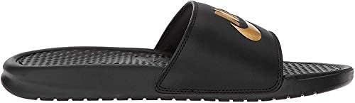 Мужские шлепанцы Nike, Black Gold Metallic Core
Мужские шлепанцы Nike, Black Gold Metallic Core