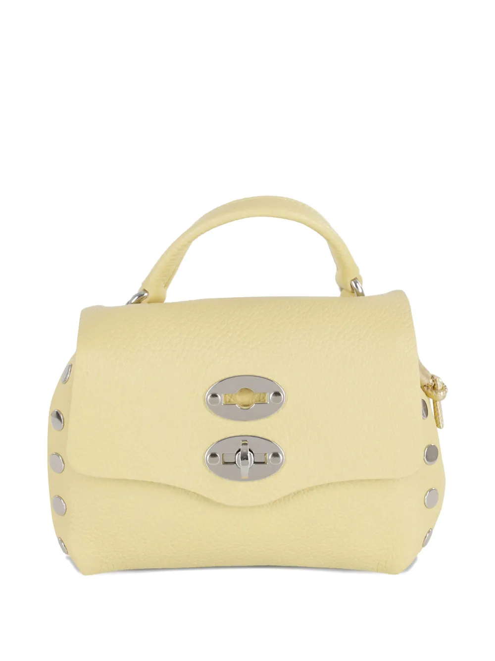 Мини-сумка Postina с заклепками и ручкой сверху через плечо Zanellato, желтый 
Мини-сумка Postina с заклепками и ручкой сверху через плечо Zanellato, желтый
