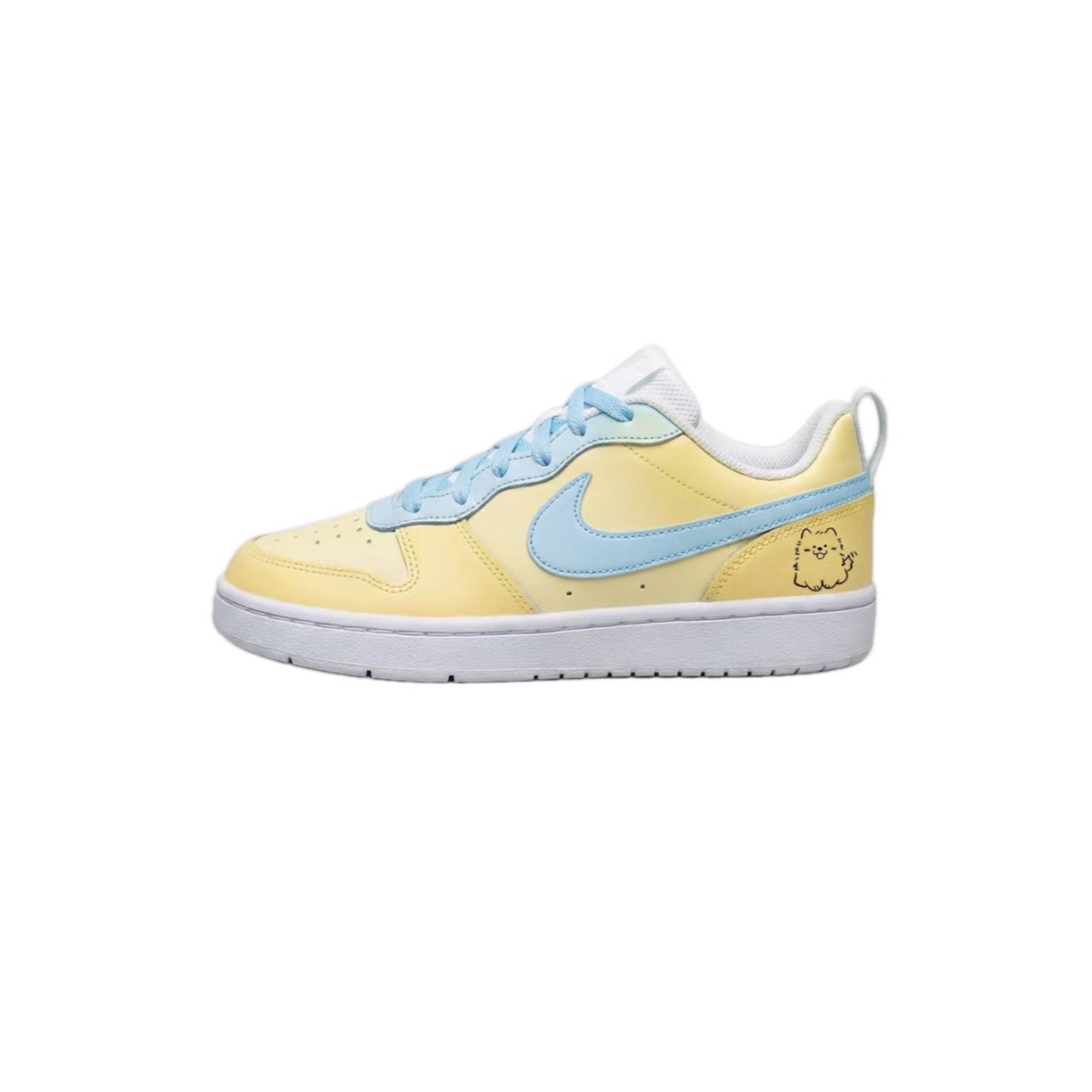 Court Borough 2 Custard Soft Bear Leather Abrasion Resistant Slip Resistant Low top Refreshing Skateboard Shoes Nike, желтый синий
Court Borough 2 Custard Soft Bear Leather Abrasion Resistant Slip Resistant Low top Refreshing Skateboard Shoes Nike, желтый синий