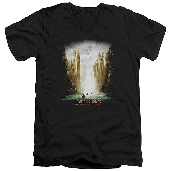 Футболка с V-образным вырезом Lord of the Rings Kings of Old Licensed Character
Футболка с V-образным вырезом Lord of the Rings Kings of Old Licensed Character