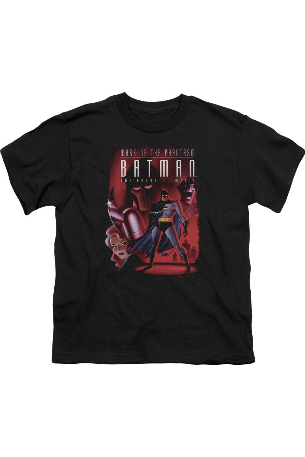 Футболка с коротким рукавом для детей Batman Phantasm Cover Gildan, черный
Футболка с коротким рукавом для детей Batman Phantasm Cover Gildan, черный