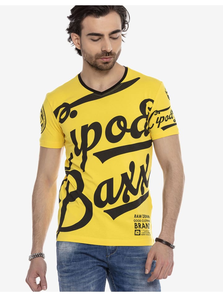 Футболка ЖЕЛТОГО цвета Cipo & Baxx, Желтый, Футболка ЖЕЛТОГО цвета Cipo & Baxx
Футболка ЖЕЛТОГО цвета Cipo & Baxx, Желтый, Футболка ЖЕЛТОГО цвета Cipo & Baxx