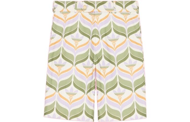 Шорты унисекс Adidas Originals X Gucci, зеленый 
Шорты унисекс Adidas Originals X Gucci, зеленый