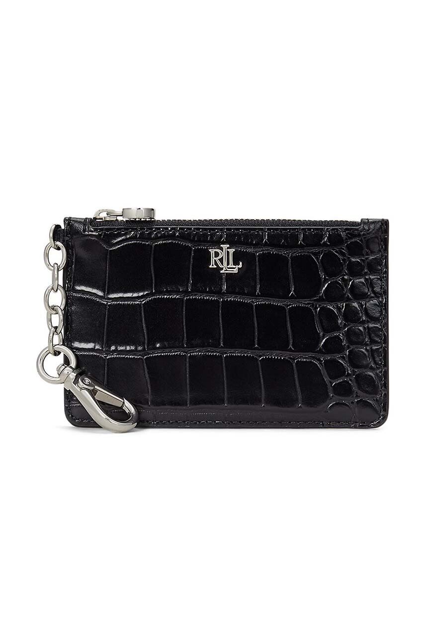 Кожаный кошелек Lauren Ralph Lauren, черный
Кожаный кошелек Lauren Ralph Lauren, черный