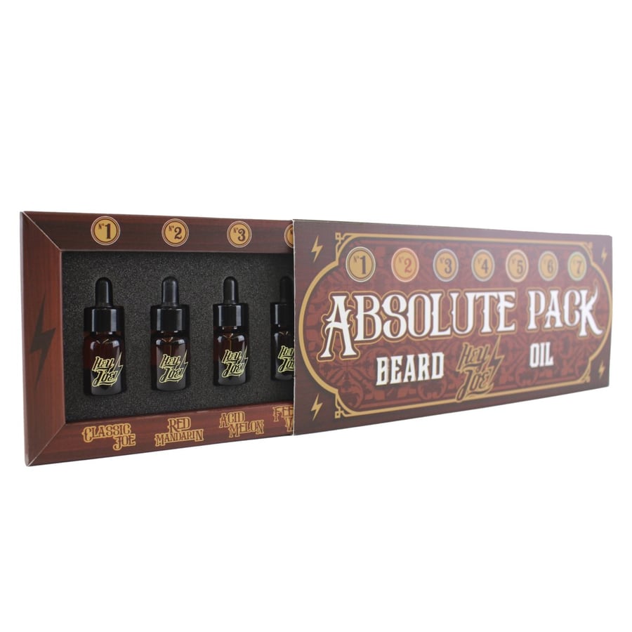 Набор масел для бороды Hey Joe (7 x 3 мл) - ABSOLUTE PACK
Набор масел для бороды Hey Joe (7 x 3 мл) - ABSOLUTE PACK