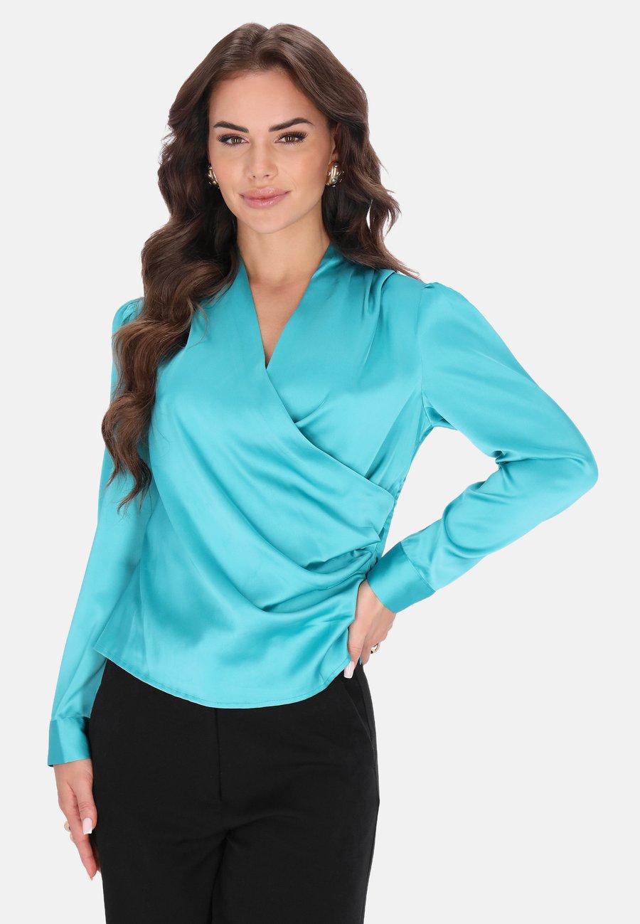 Блуза faina Blouse, Turquoise
Блуза faina Blouse, Turquoise