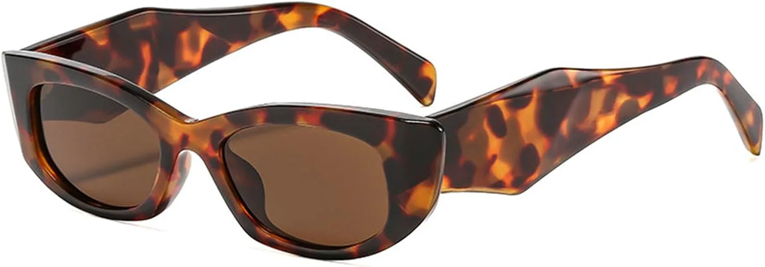 Солнцезащитные очки Willochra Retro Narrow Cat Eye для женщин, винтажные маленькие квадратные солнцезащитные очки в стиле 90-х, плотные линзы, защита UV400, C3
Солнцезащитные очки Willochra Retro Narrow Cat Eye для женщин, винтажные маленькие квадратные солнцезащитные очки в стиле 90-х, плотные линзы, защита UV400, C3