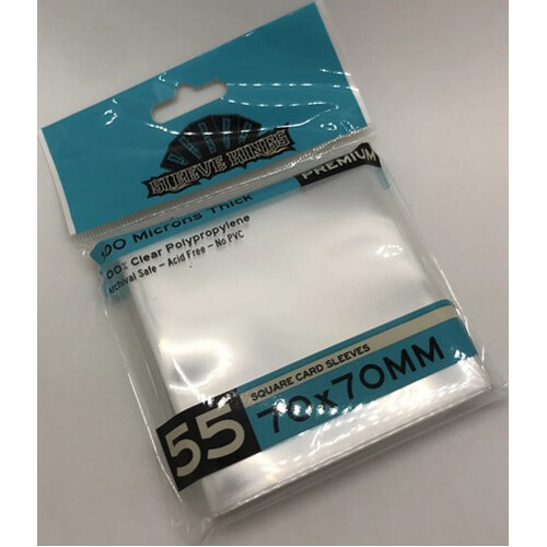 Чехол для карточек Sleeve Kings 55 X Premium Square Card Sleeves (70 X 70Mm)
Чехол для карточек Sleeve Kings 55 X Premium Square Card Sleeves (70 X 70Mm)