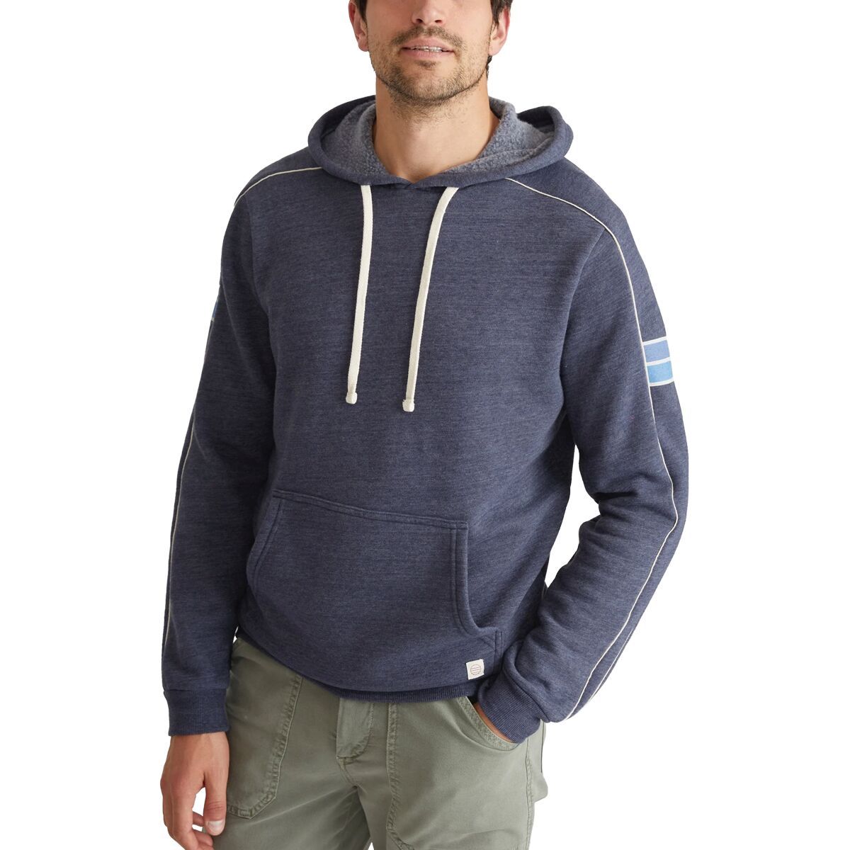 Варсити худи с капюшоном Marine Layer, синий
Варсити худи с капюшоном Marine Layer, синий