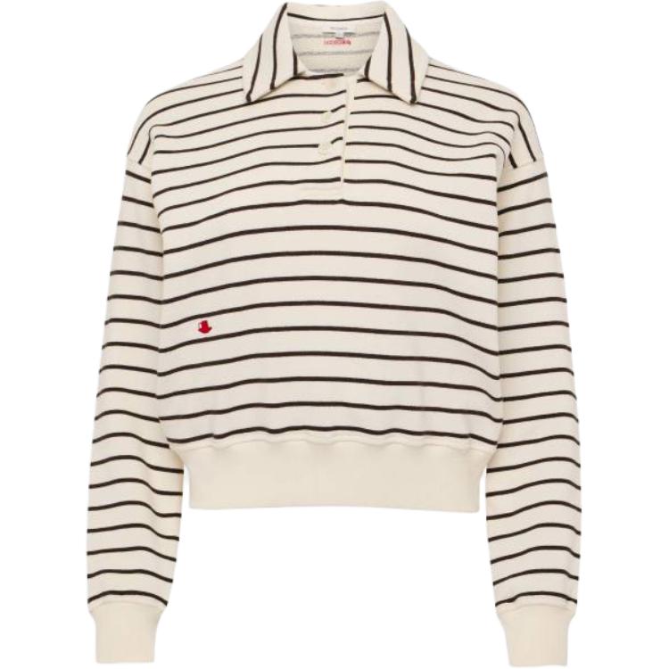 Поло в полоску JW Anderson, белый
Поло в полоску JW Anderson, белый