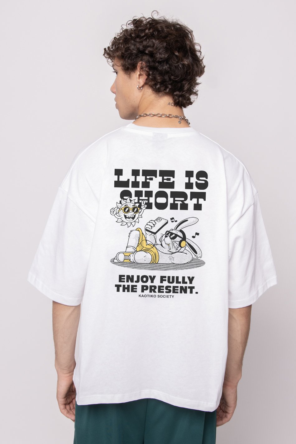 Футболка с принтом UNISEX Kaotiko, белый
Футболка с принтом UNISEX Kaotiko, белый