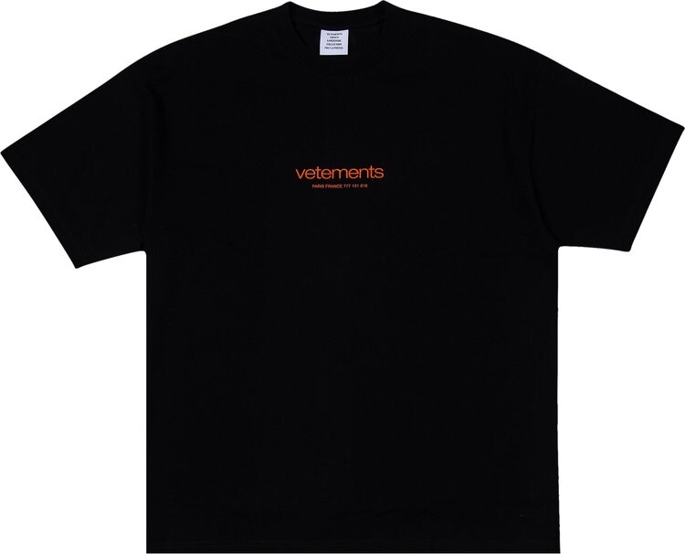 Футболка Vetements Urban Logo 'Black', черный
Футболка Vetements Urban Logo 'Black', черный