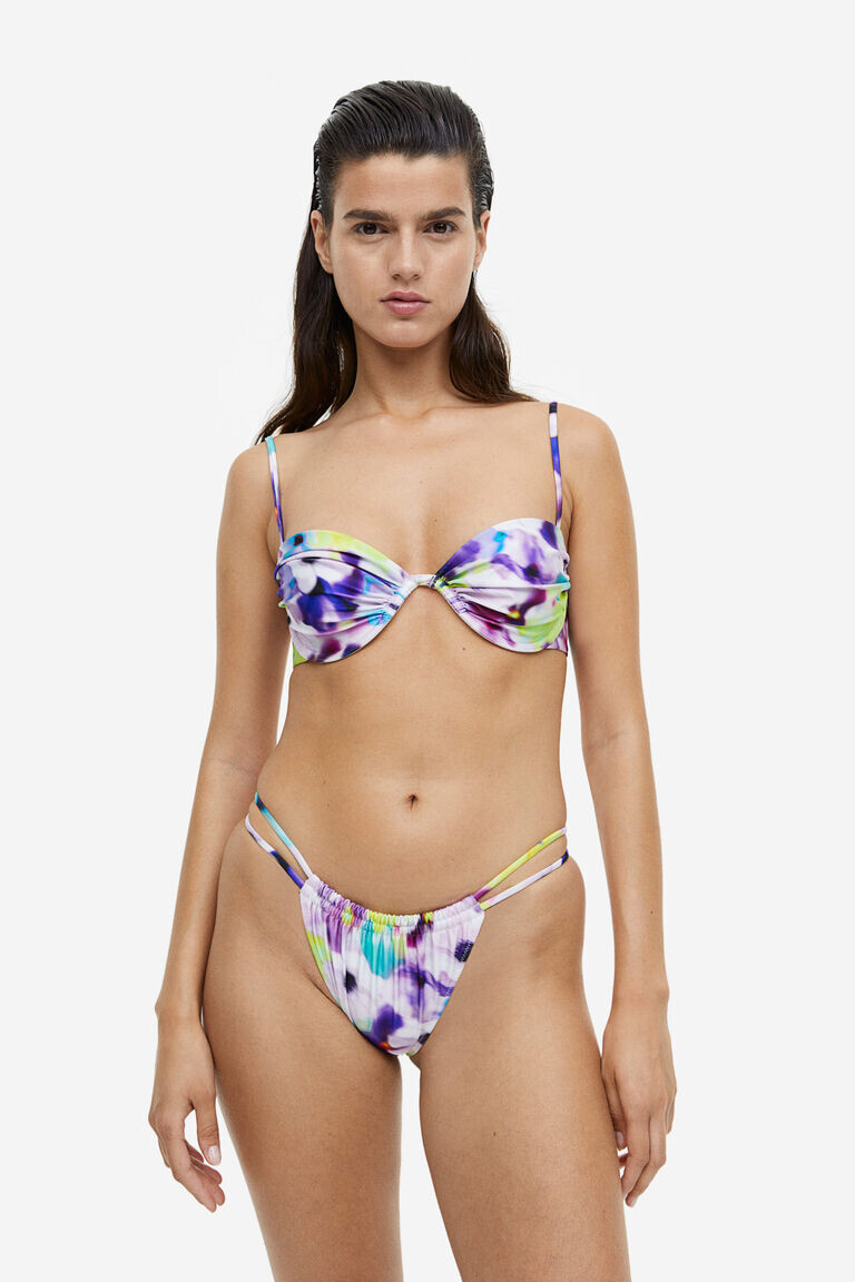 Мягкий верх бикини H&M, фиолетовый
Мягкий верх бикини H&M, фиолетовый