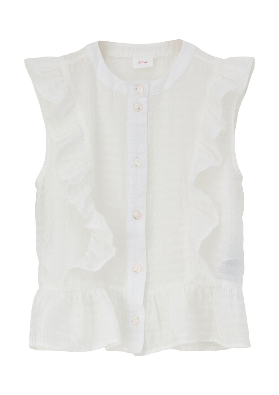 Блуза s.Oliver, белый 
Блуза s.Oliver, белый