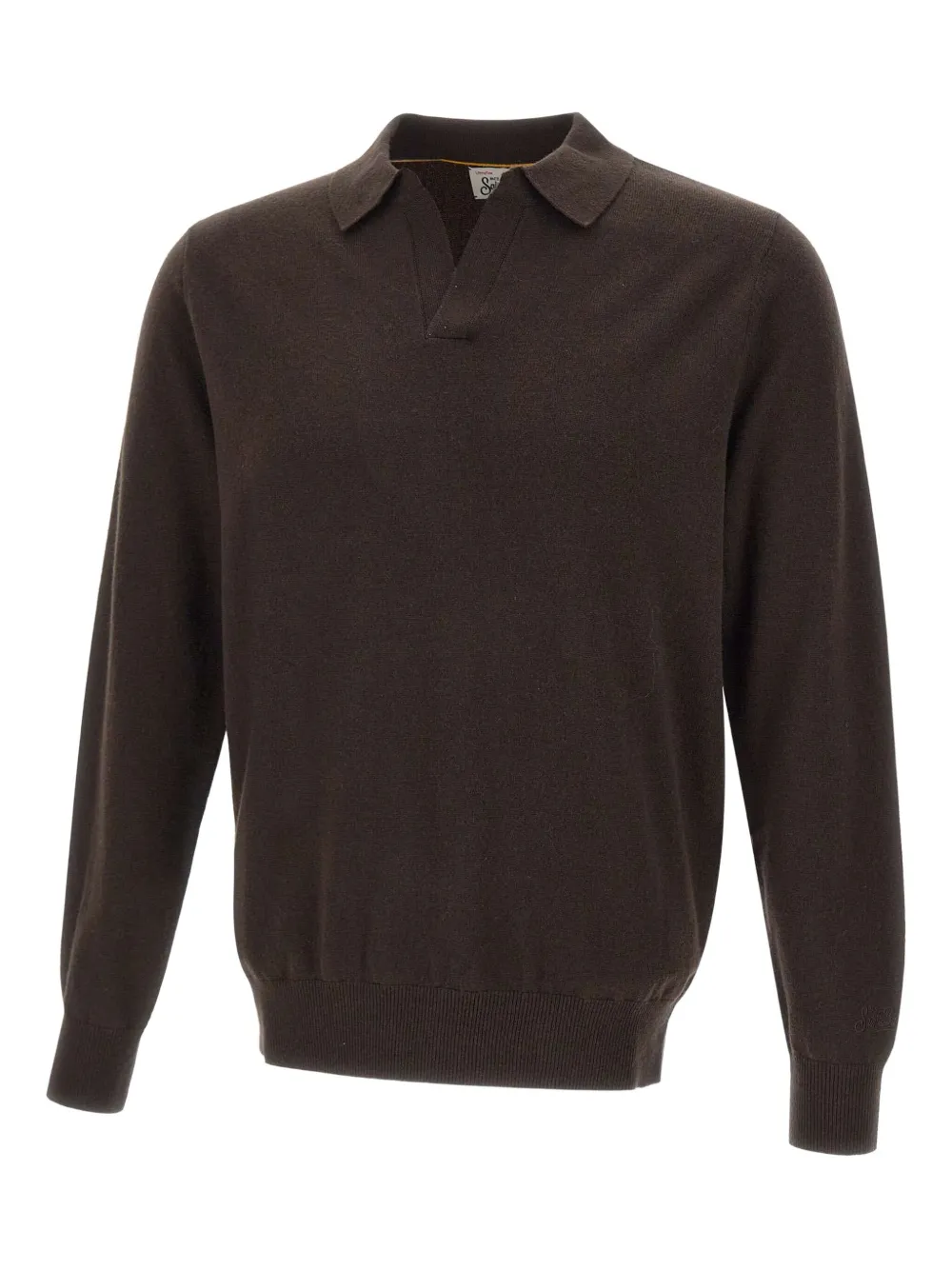 Рифленый свитер с воротником Джонни Mc2 Saint Barth, коричневый
Рифленый свитер с воротником Джонни Mc2 Saint Barth, коричневый
