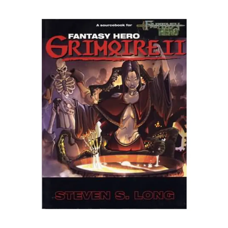 Grimoire II - The Book of Lost Magics, Fantasy Hero (5th Edition), мягкая обложка
Grimoire II - The Book of Lost Magics, Fantasy Hero (5th Edition), мягкая обложка