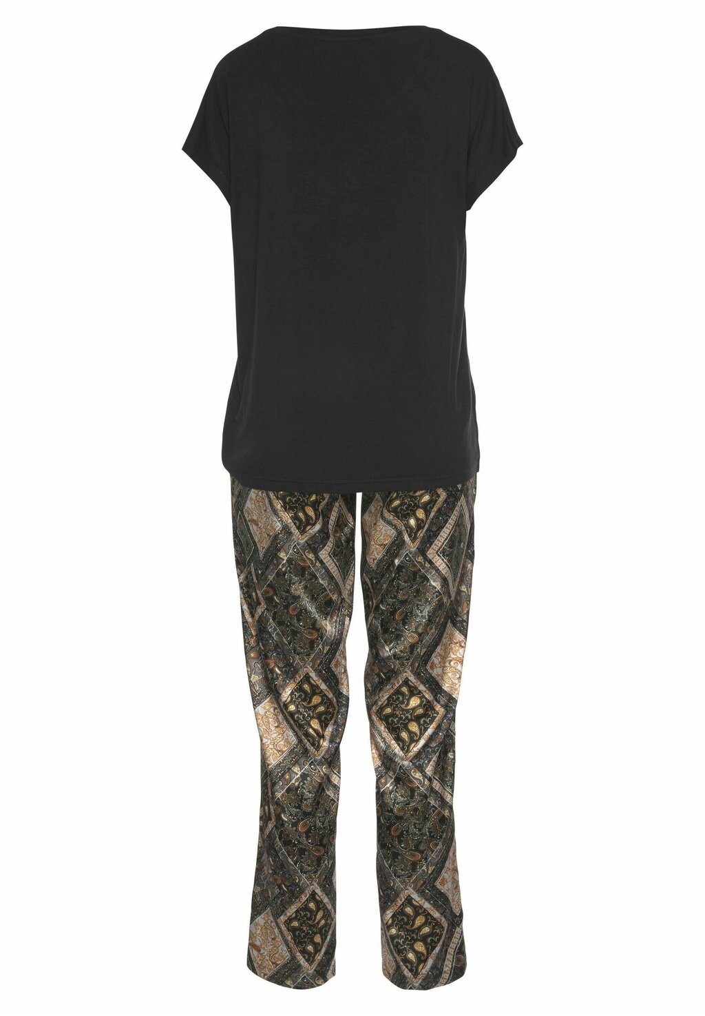 Пижамный комплект LASCANA, черный
Пижамный комплект LASCANA, черный