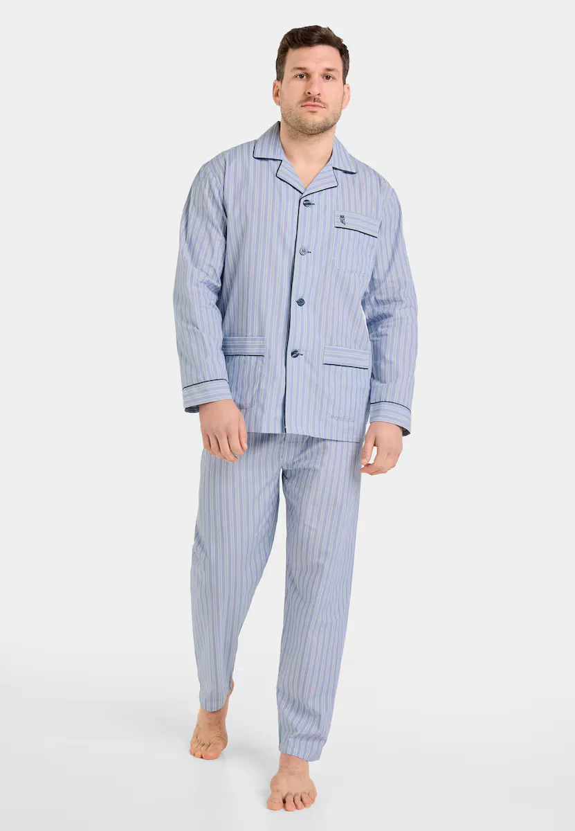 Мужская длинная пижама из серой ткани El Búho Nocturno, серый
Мужская длинная пижама из серой ткани El Búho Nocturno, серый