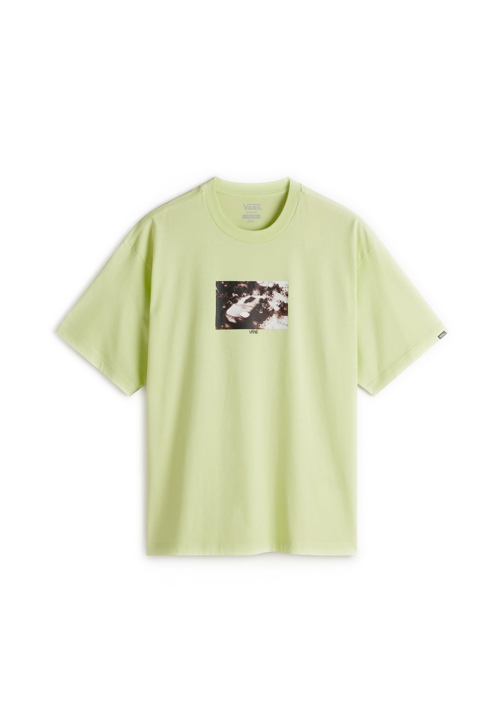 Футболка с принтом FLAMMABLE Vans, зеленый
Футболка с принтом FLAMMABLE Vans, зеленый