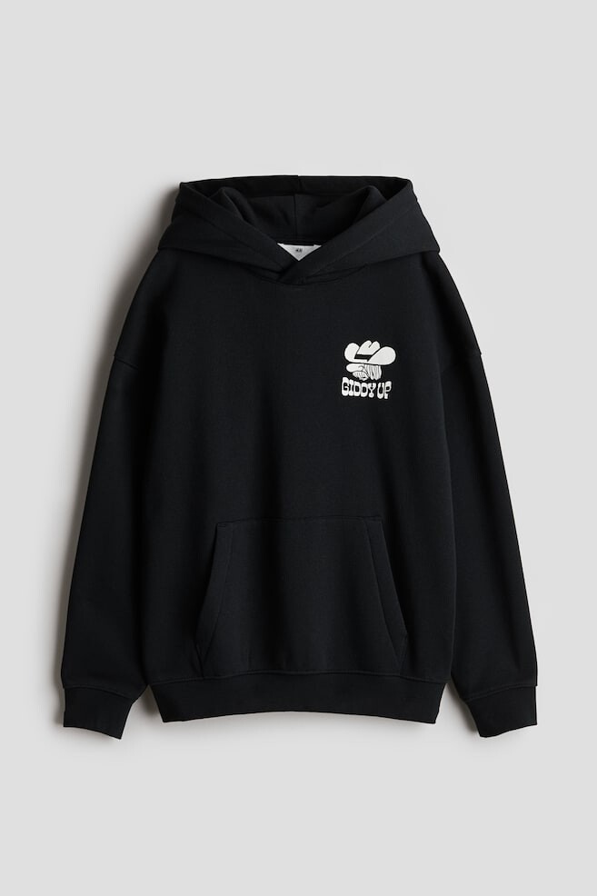 Толстовка с капюшоном H&M, черный
Толстовка с капюшоном H&M, черный
