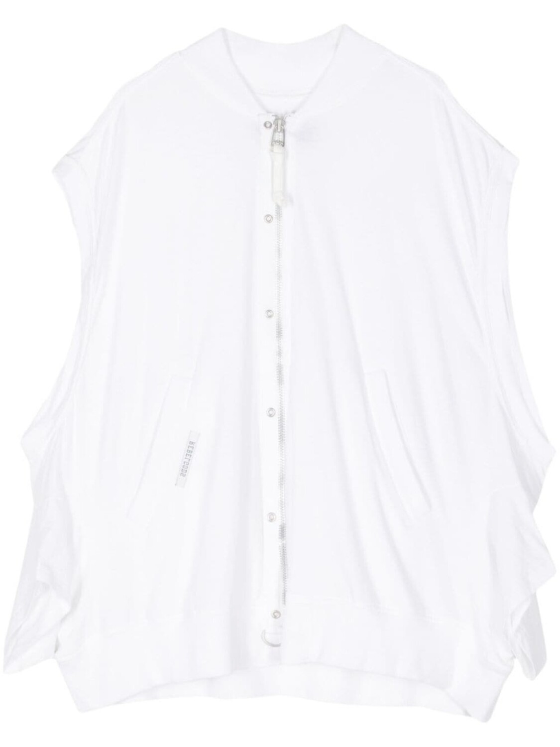 Жилет на молнии Undercover, белый 
Жилет на молнии Undercover, белый