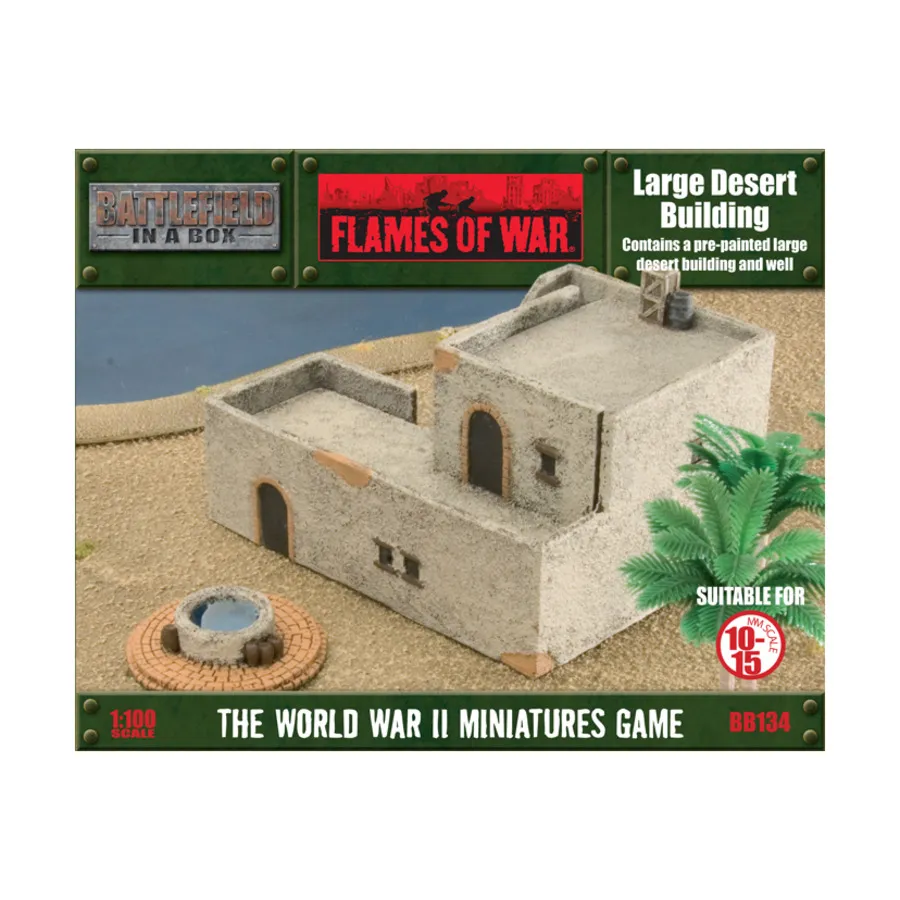 Большое здание в пустыне (издание 2012 г.), Battlefield in a Box - Flames of War - World War II
Большое здание в пустыне (издание 2012 г.), Battlefield in a Box - Flames of War - World War II