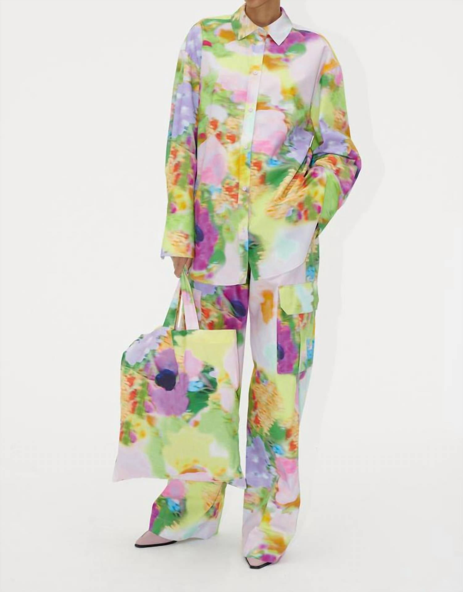 Рубашка Mia в выцветшем цветочном принте STINE GOYA, Faded Floral
Рубашка Mia в выцветшем цветочном принте STINE GOYA, Faded Floral